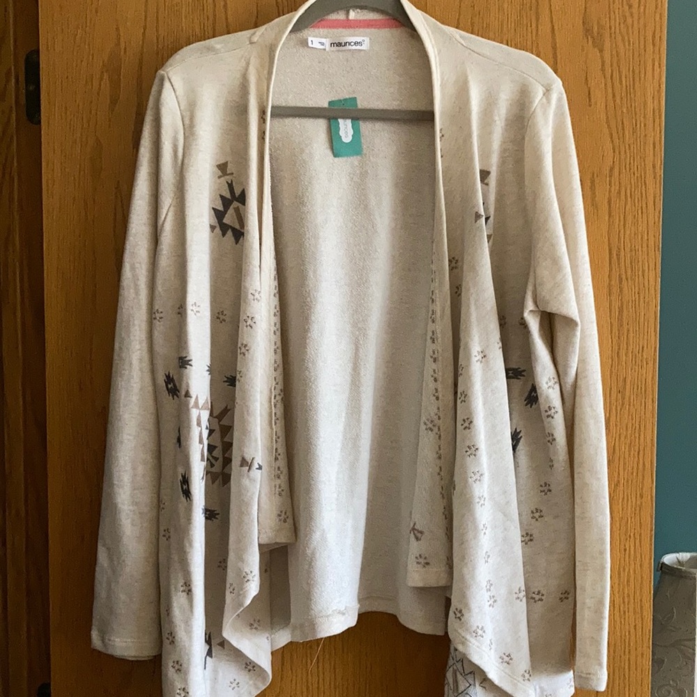 Maurices cascade drape cardigan Size 1 (XL?)